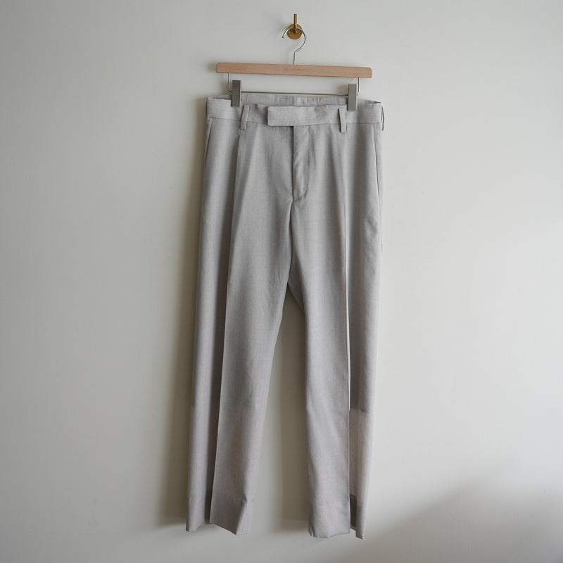 MAATEE&SONS 俺のSUMMER WOOL 無双TROUSER MIX GRAY – RASSEMBLE MAATEE&SONS 俺のSUMMER WOOL 無双TROUSER MIX GRAY – RASSEMBLE