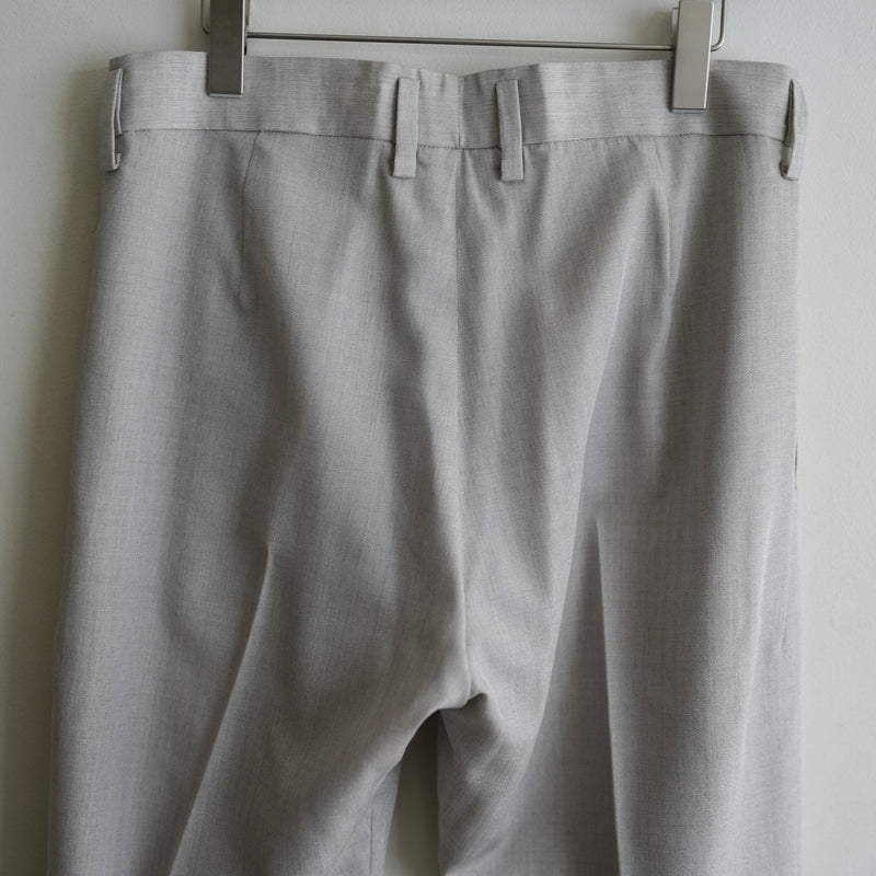 MAATEE&SONS 俺のSUMMER WOOL 無双TROUSER MIX GRAY – RASSEMBLE MAATEE&SONS 俺のSUMMER WOOL 無双TROUSER MIX GRAY – RASSEMBLE