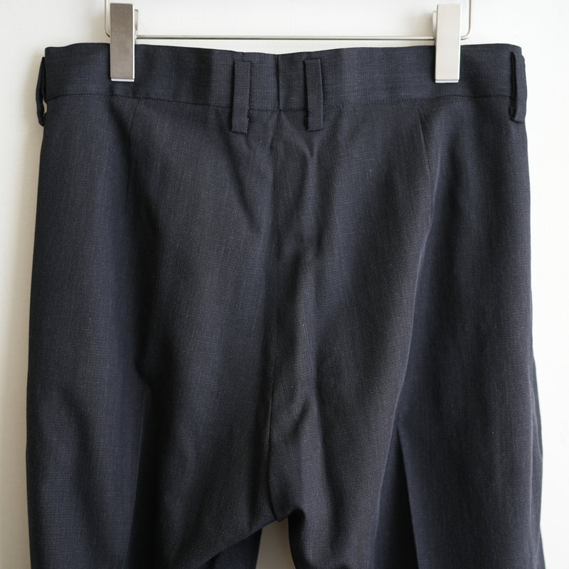26ss MAATEE&SONS 俺のsummer wool 無双 MAATEE&SONS 俺のSUMMER WOOL 無双TROUSER MIX GRAY – RASSEMBLE