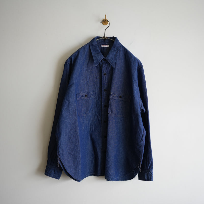 NICENESS CHAMBRAY WORK SHIRT 
