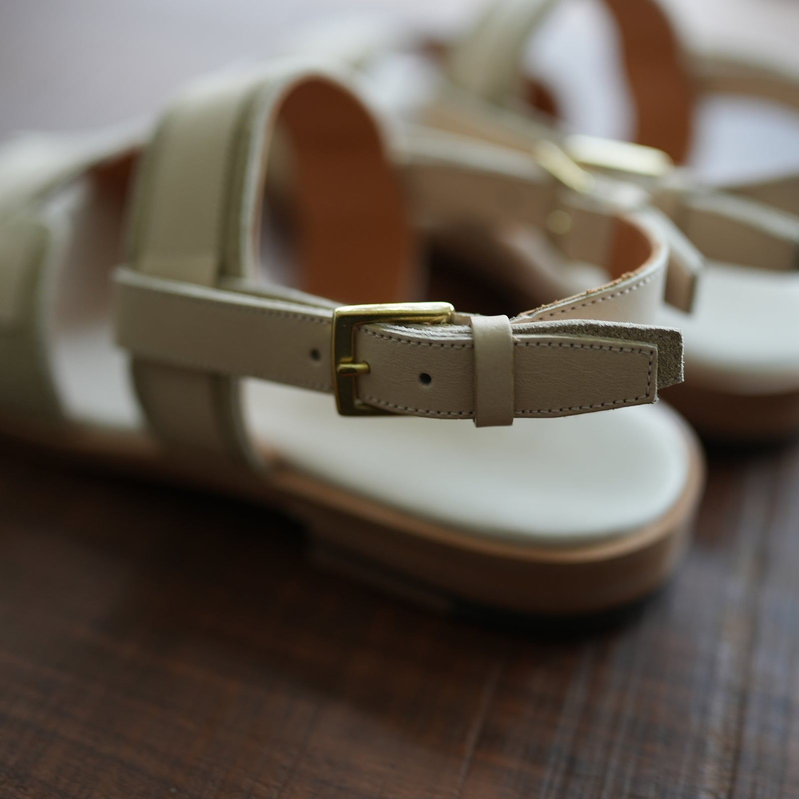 NICENESS ナイスネス 26SS BALLARD LIGHT BEIGE NICENESS NN LEATHER SANDAL 