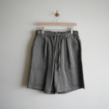 ULTERIOR WASHED C/L CORKSCREW UTILITY SHORTS