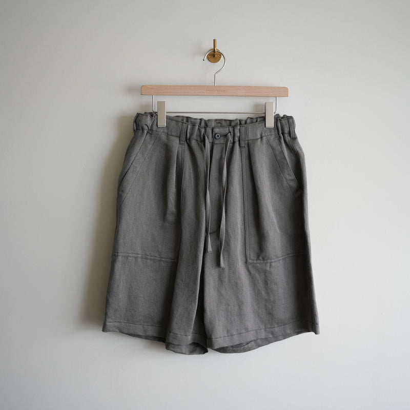 ULTERIOR WASHED C/L CORKSCREW UTILITY SHORTS – RASSEMBLE