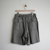 ULTERIOR WASHED C/L CORKSCREW UTILITY SHORTS