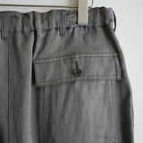 ULTERIOR WASHED C/L CORKSCREW UTILITY SHORTS
