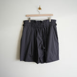 MAATEE&SONS NYLON GURKHA SHORTS CHARCOAL