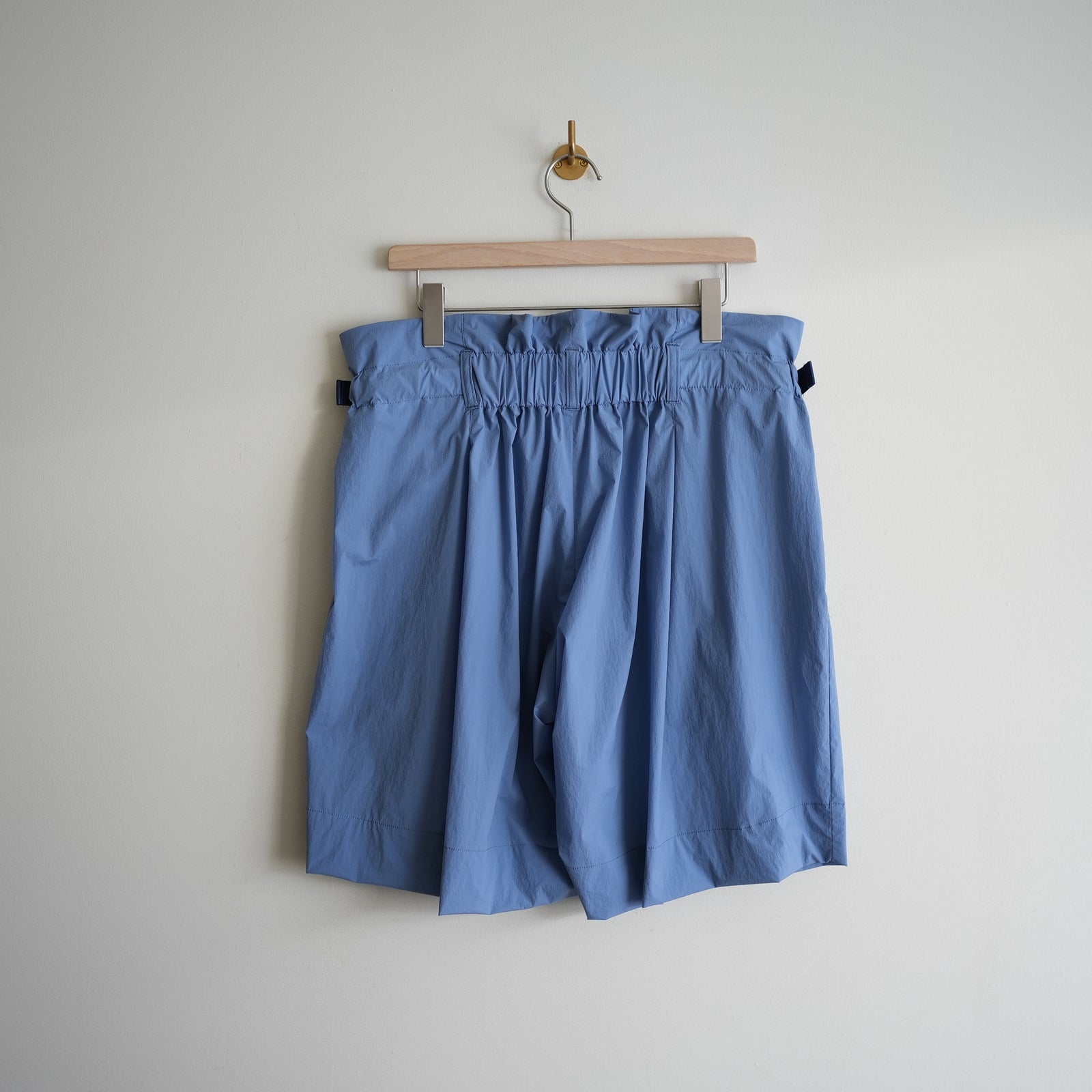 MAATEE&SONS NYLON GURKHA SHORTS BLUE – RASSEMBLE