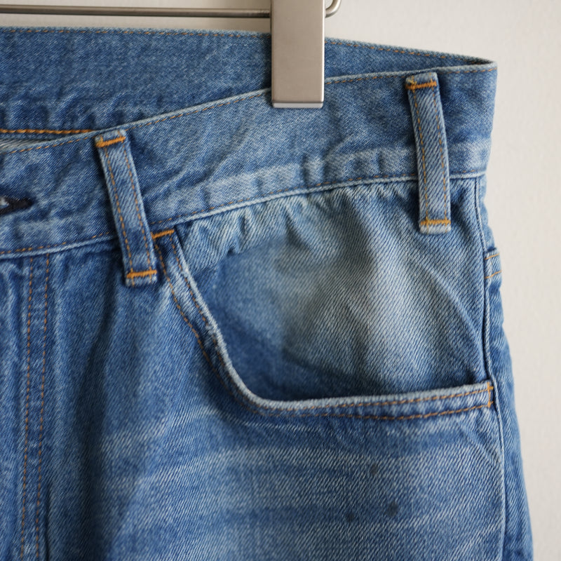 MAATEE&SONS FLARE DENIM repair サイズ1 MAATEE&SONS REPAIR FLARE DENIM PANTS – RASSEMBLE