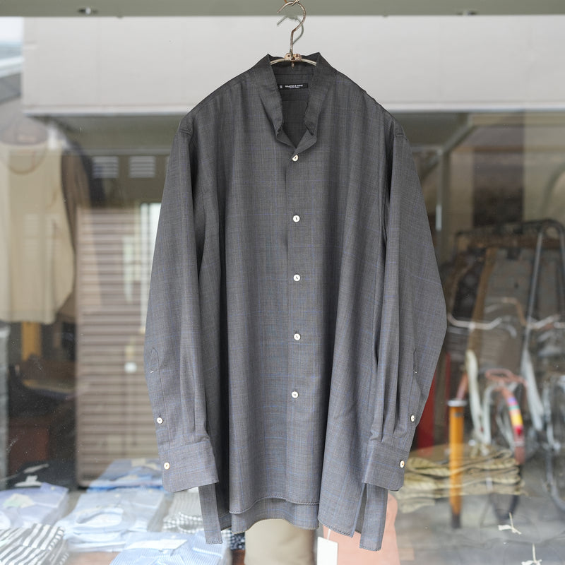 MAATEE&SONS H WOOL ARTI SHIRT CHARCOAL – RASSEMBLE
