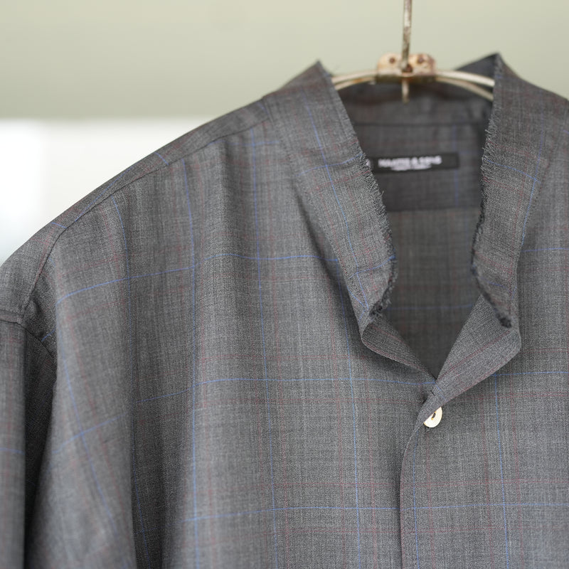MAATEE&SONS H WOOL ARTI SHIRT CHARCOAL – RASSEMBLE