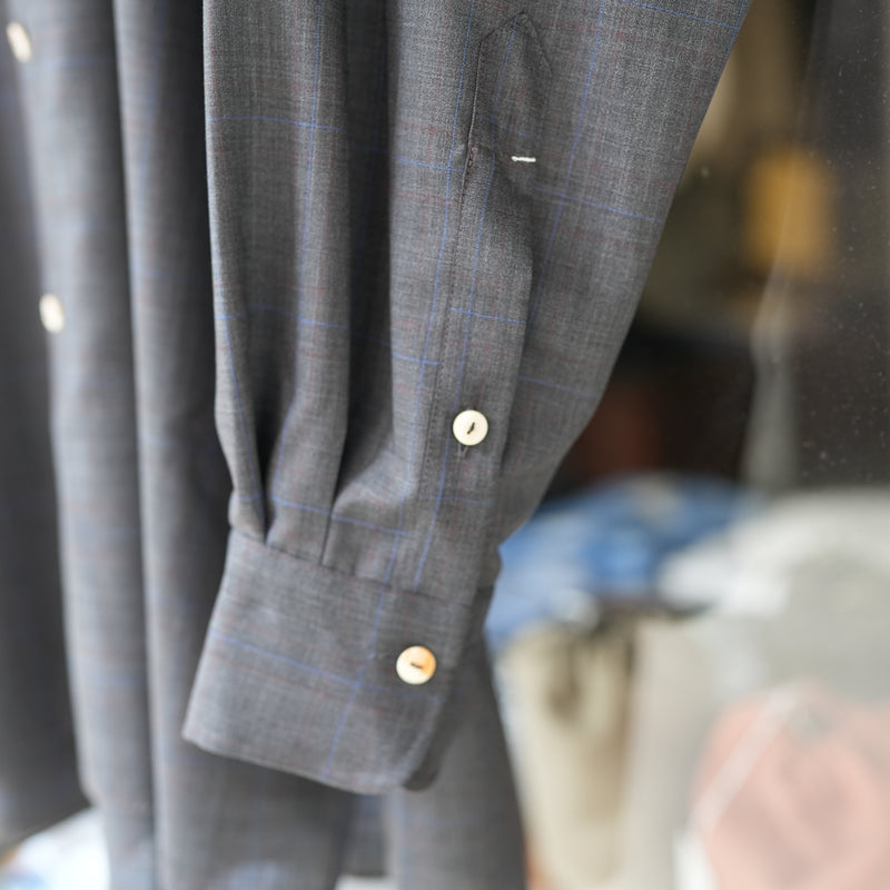 MAATEE&SONS H WOOL ARTI SHIRT CHARCOAL – RASSEMBLE