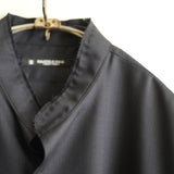 MAATEE&SONS H WOOL ARTI SHIRT NAVY