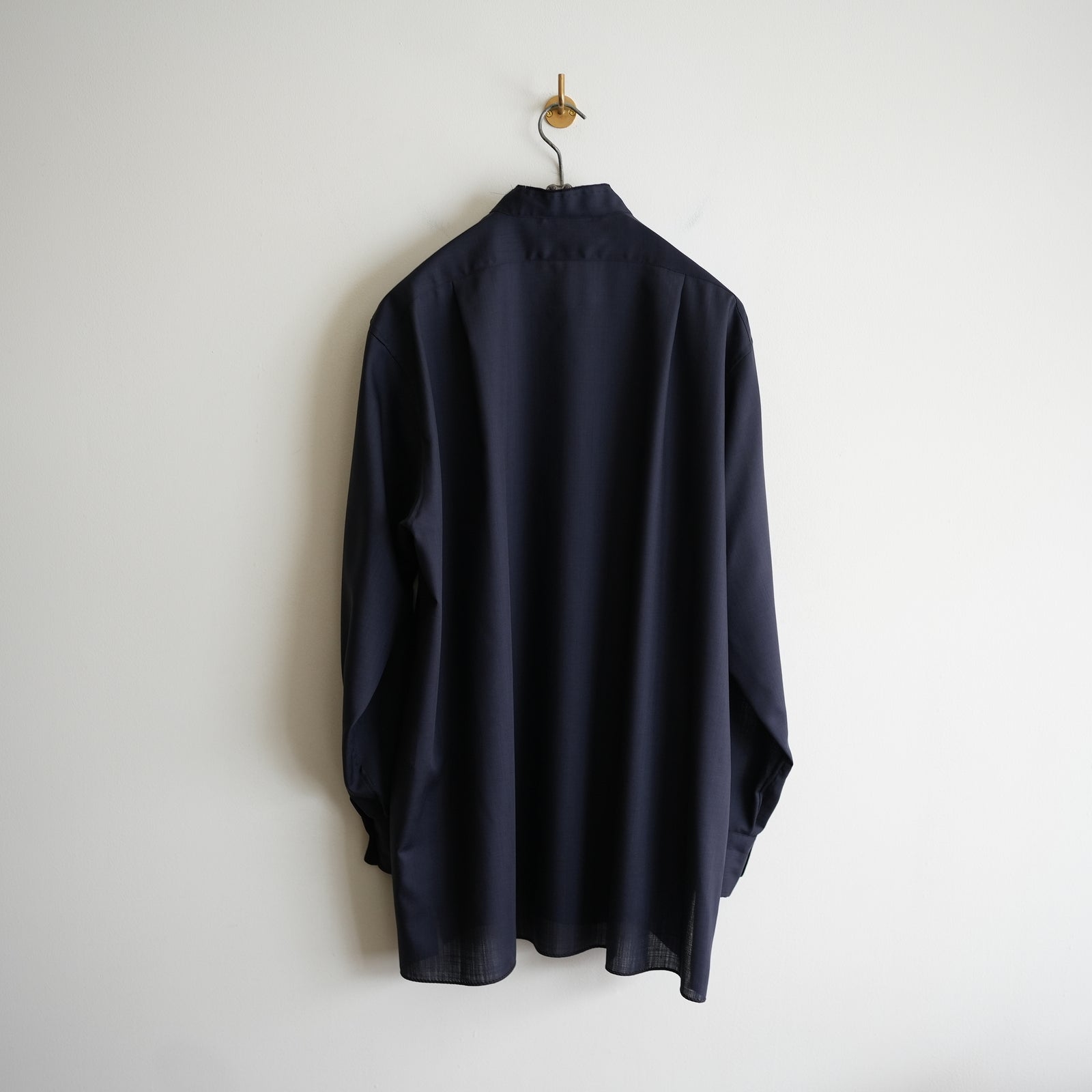 MAATEE&SONS H WOOL ARTI SHIRT NAVY – RASSEMBLE