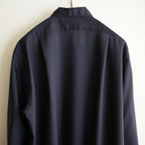 MAATEE&SONS H WOOL ARTI SHIRT NAVY