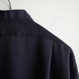MAATEE&SONS H WOOL ARTI SHIRT NAVY