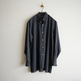 MAATEE&SONS H WOOL ARTI SHIRT CHARCOAL
