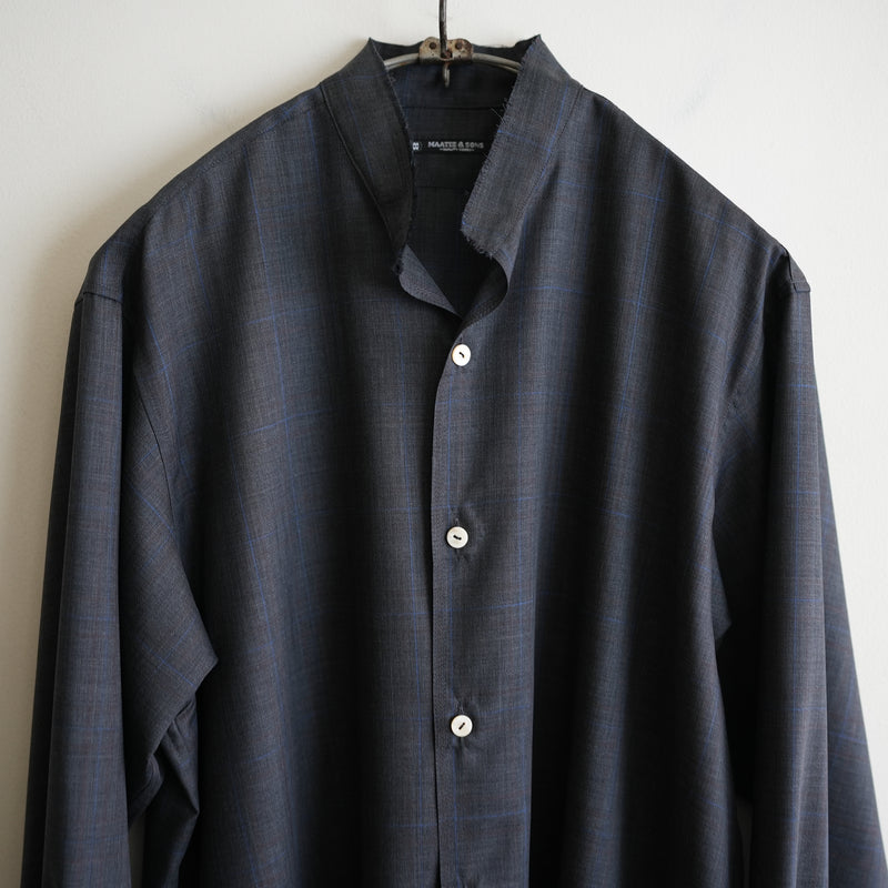 MAATEE&SONS H WOOL ARTI SHIRT CHARCOAL – RASSEMBLE