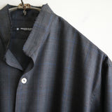 MAATEE&SONS H WOOL ARTI SHIRT CHARCOAL