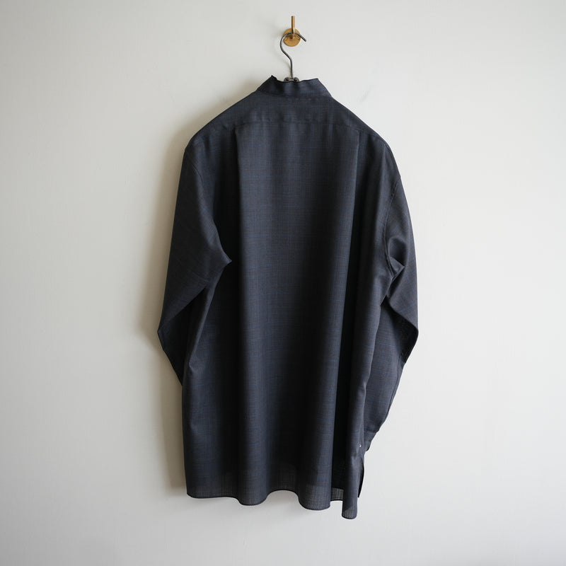 MAATEE&SONS H WOOL ARTI SHIRT CHARCOAL – RASSEMBLE