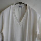 MAATEE&SONS SILK V NECK TEE