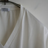 MAATEE&SONS SILK V NECK TEE