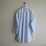 COMME des GARCONS SHIRT STRIPE HALF SLEEVE BIG SHIRT