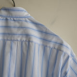 COMME des GARCONS SHIRT STRIPE HALF SLEEVE BIG SHIRT