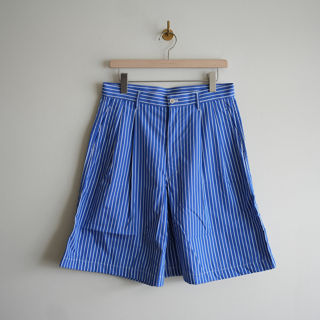 COMME des GARCONS SHIRT STRIPE 2TUCK SHORT PANTS – RASSEMBLE