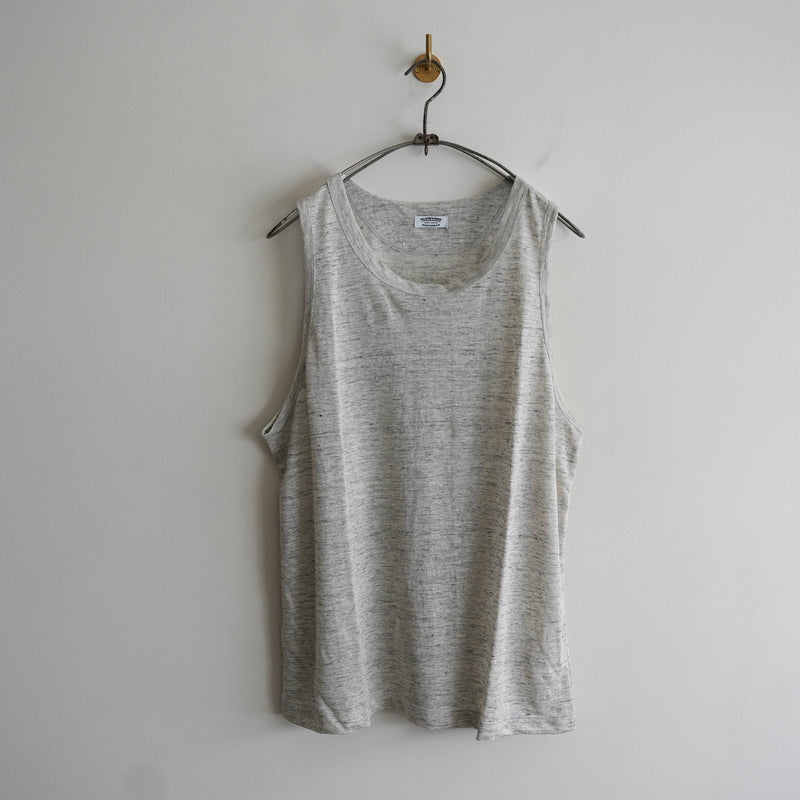MAATEE&SONS LINEN 天竺 TANK TOP GRAY – RASSEMBLE