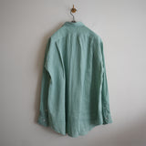MAATEE&SONS RAMIE SHORT POINT SHIRT GREEN