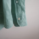 MAATEE&SONS RAMIE SHORT POINT SHIRT GREEN