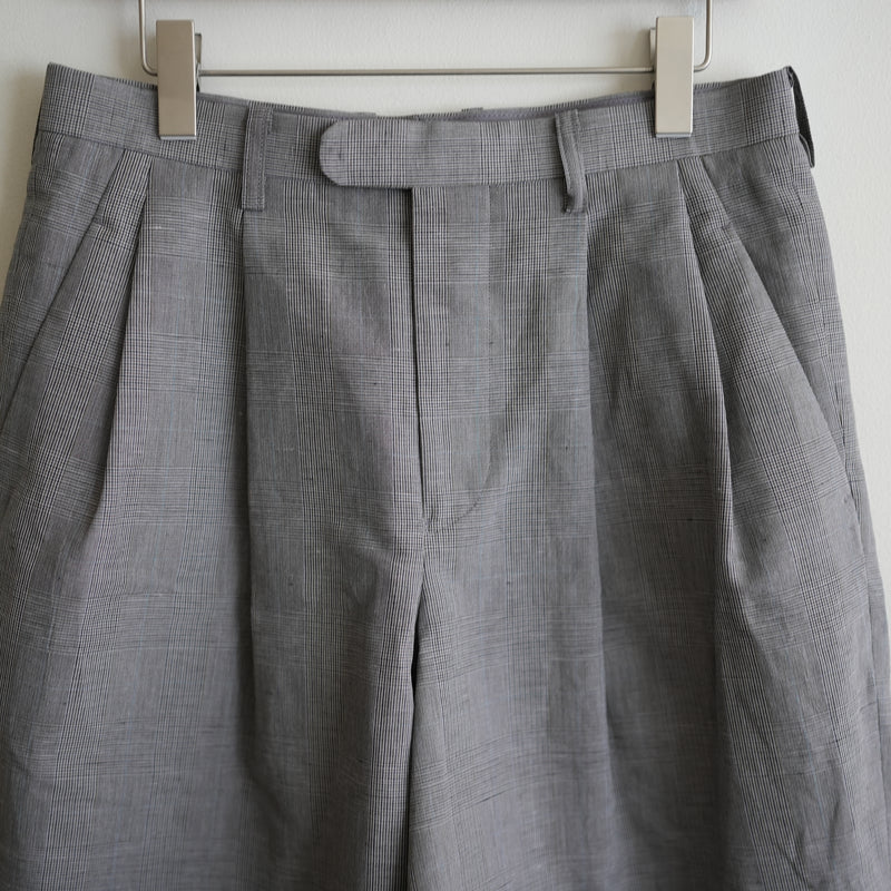 MAATEE&SONS SHORT TROUSER R/LI/PE GLENCHECK – RASSEMBLE