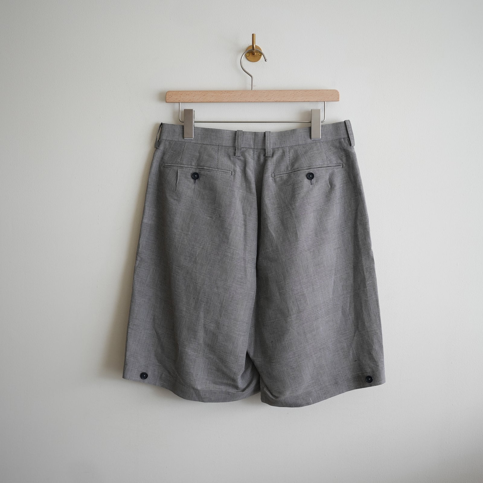 MAATEE&SONS SHORT TROUSER R/LI/PE GLENCHECK – RASSEMBLE