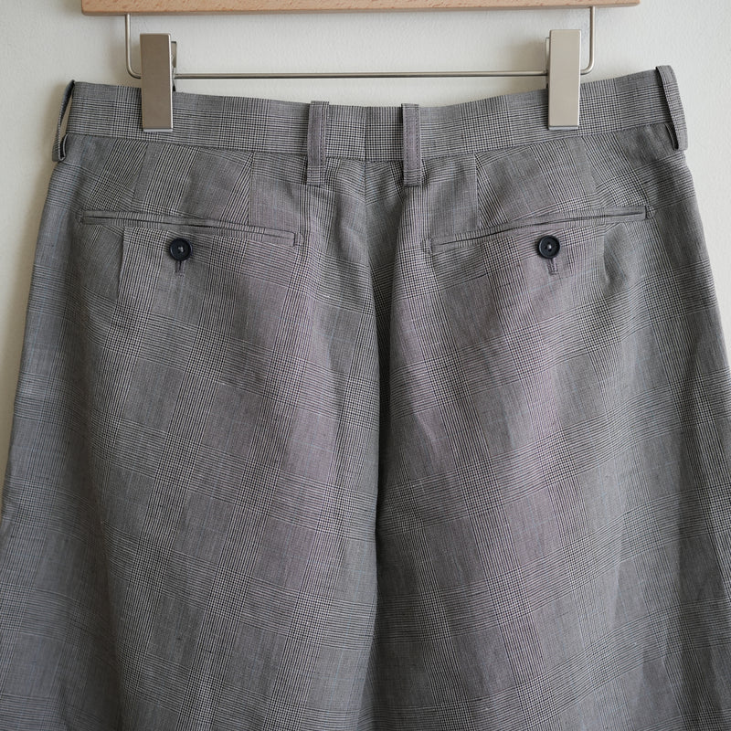 MAATEE&SONS SHORT TROUSER R/LI/PE GLENCHECK – RASSEMBLE