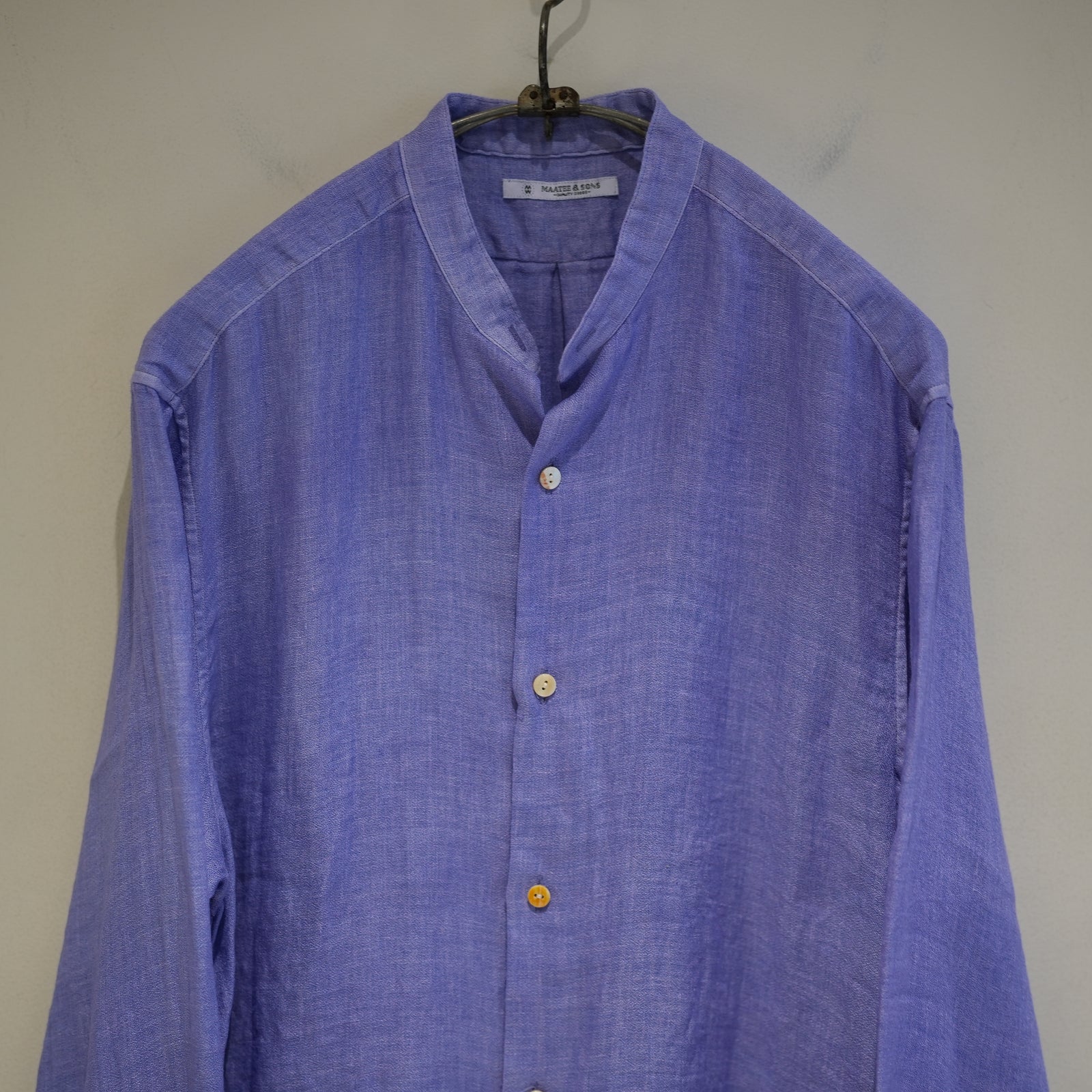 MAATEE&SONS ドゥルンの緯糸AMUNSEN FRINGE SHIRT – RASSEMBLE