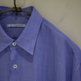 MAATEE&SONS RAMIE SHORT POINT SHIRT BLUE