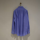 MAATEE&SONS RAMIE SHORT POINT SHIRT BLUE
