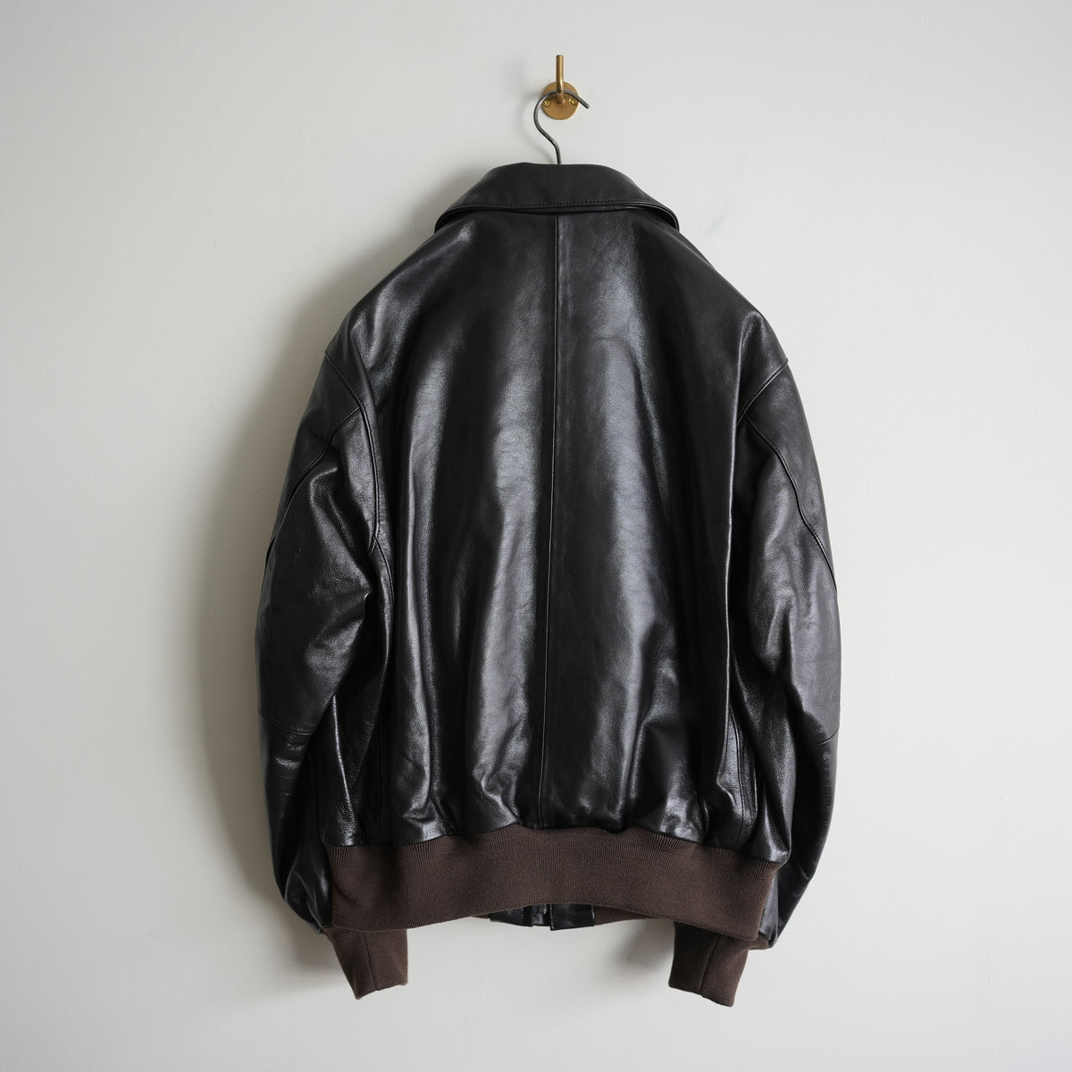 LOEFF LAMB LEATHER FLIGHT JACKET