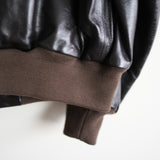 LOEFF LAMB LEATHER FLIGHT JACKET
