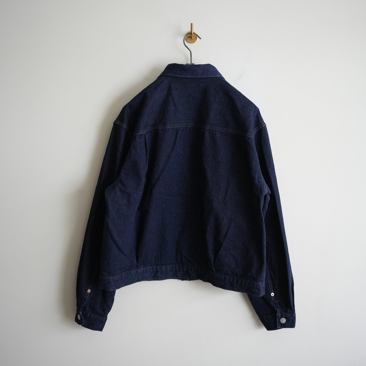ULTERIOR SELVEDGE DENIM PLEATED JACKET