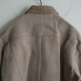 NICENESS LAMB SUEDE TRACKER JACKET "MACLEAN"