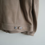 NICENESS LAMB SUEDE TRACKER JACKET "MACLEAN"