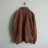 NICENESS DEER LEATHER TRACKER JACKET "AUTHUR"