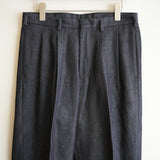 HEUGN DENIM 2-TUCK TROUSER "George"