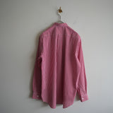 COMME des GARCONS SHIRT FOREVER SHAPE1 WIDE CLASSIC SHIRT CHECK3 RED