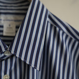 COMME des GARCONS SHIRT FOREVER SHAPE1 WIDE CLASSIC SHIRT STRIPE3