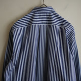 COMME des GARCONS SHIRT FOREVER SHAPE1 WIDE CLASSIC SHIRT STRIPE3