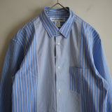 COMME des GARCONS STRIPE CRAZY PATERN SHIRT