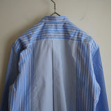 COMME des GARCONS STRIPE CRAZY PATERN SHIRT