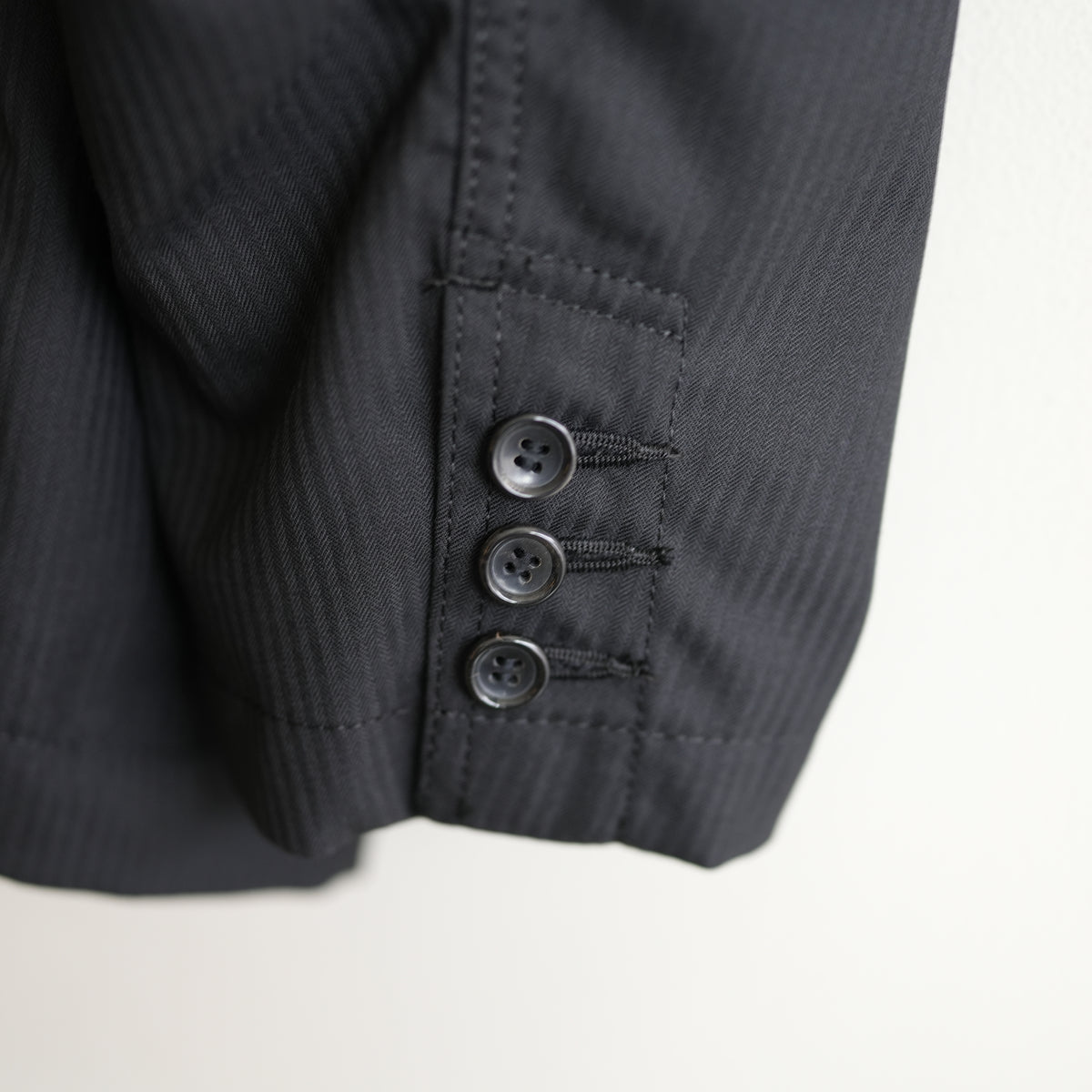 COMME des GARCONS SHIRT POLY WOOL MINI HERRINGBONE 3B JACKET